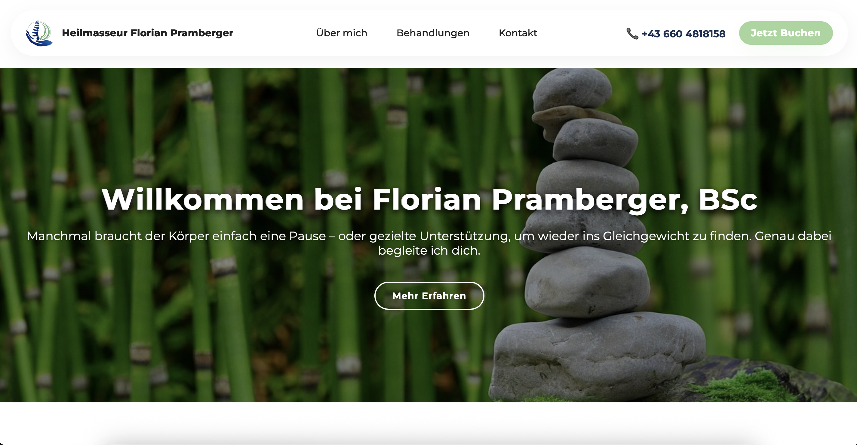 Website Pra Massage